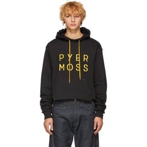 Pyer Moss Red Cropped Logo Hoodie Sz M
Men’s